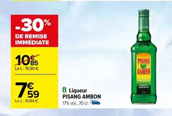 Carrefour Liqueur PISANG AMBON offre