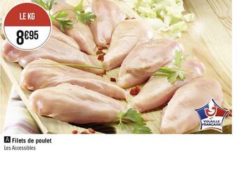 Filets de poulet