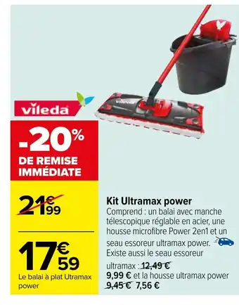 Carrefour Kit Ultramax power offre