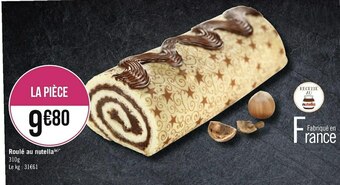Géant Casino Roulé au nutella offre