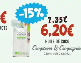 Naturalia HUILE DE COCO offre