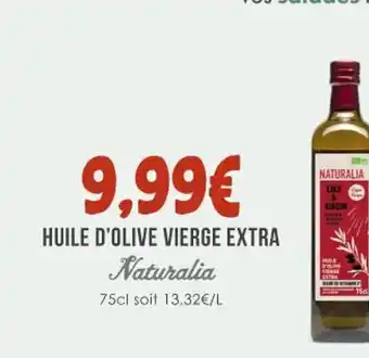 Naturalia HUILE D'OLIVE VIERGE EXTRA offre