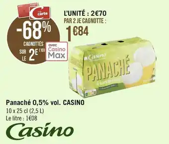 Casino panaché 0,5% vol.
