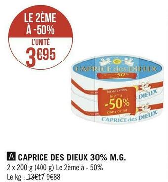 Caprice des dieux caprice des dieux 30% m.g.