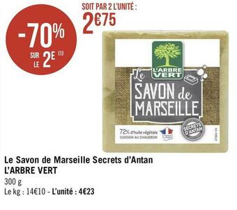 L’arbre vert le savon de marseille secrets d’antan