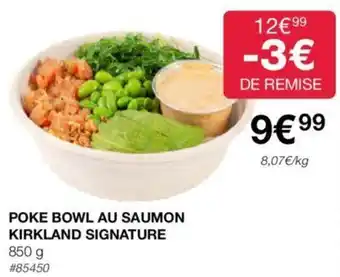 Costco POKE BOWL AU SAUMON offre