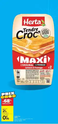 Auchan Herta - lardons offre