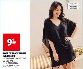 Auchan Inextenso - robe de plage femme offre