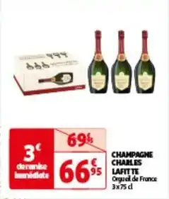 Auchan Charles lafitte - champagne offre