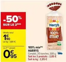 Carrefour Harry's - 100% mie offre