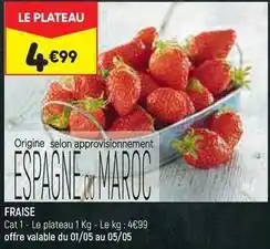 Leader Price Fraise offre