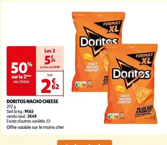 Auchan Supermarché DORITOS NACHO CHEESE offre