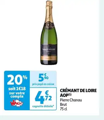 Auchan Supermarché CRÉMANT DE LOIRE offre