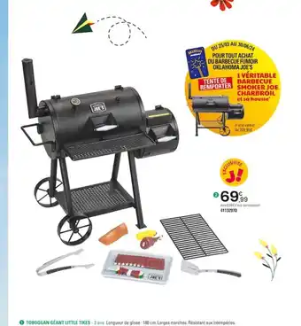 JouéClub Barbecue Fumoir Oklahoma Joe's offre