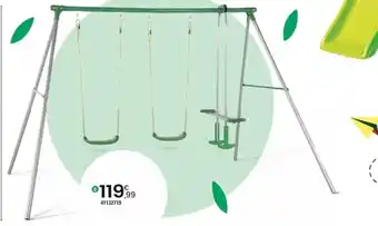 JouéClub Portique Metallique 3 Agres offre