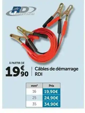 Câbles De Démarrage Rdi