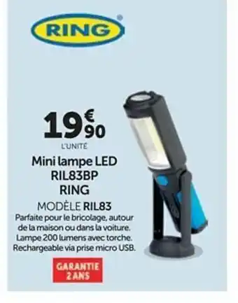 Mini Lampe Led Ril83bp Ring