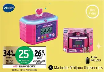 Ma boite à bijoux Kidisecrets