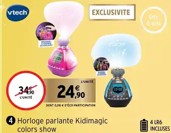 Horloge parlante Kidimagic