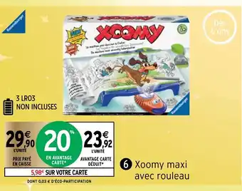 Intermarché Xoomy maxi avec rouleau offre