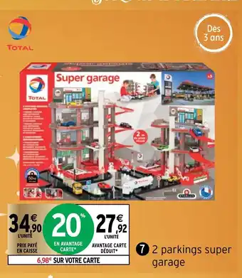 Intermarché 2 parkings super garage offre