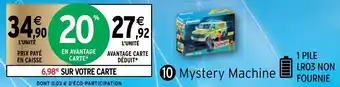 Intermarché Mystery Machine offre
