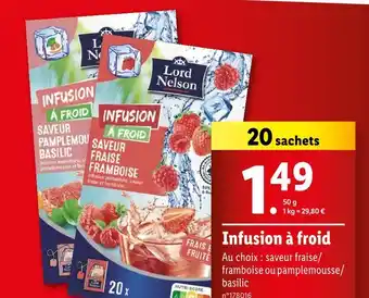 Lidl Lord Nelson Infusion à froid offre