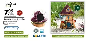 Lidl LIVARNO HOME Lampe solaire décorative offre