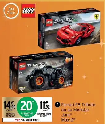Intermarché Ferrari F8 Tributo offre
