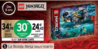 Le Bolide Ninja Sous-Marin