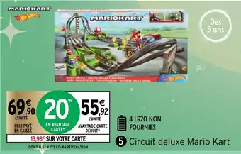 Intermarché Circuit Deluxe Mario Kart offre