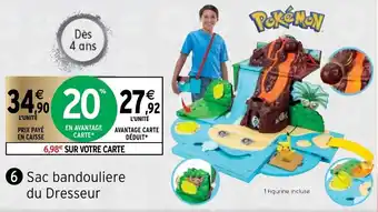 Intermarché Sac Bandouliere Du Dresseur offre
