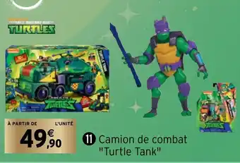 Intermarché Camion de Combat Turtle Tank offre