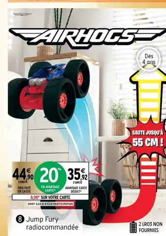 Jump Fury Radiocommandée