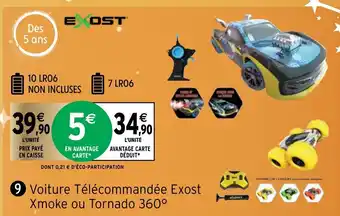 Intermarché Voiture Télécommandée Exost offre