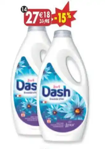 Maximo Lot de 2 bidons de lessive liquide 2 en 1 Envolée d'air offre