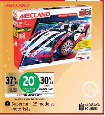 Supercar-25 Modèles Motorisés