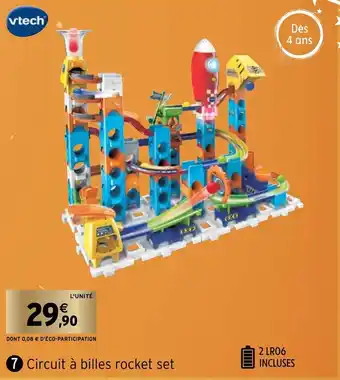 Intermarché Circuit à Billes Rocket Set offre