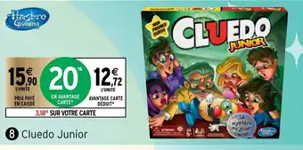 Intermarché Cluedo Junior offre