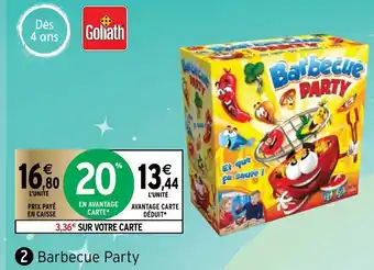 Intermarché Barbecue Party offre