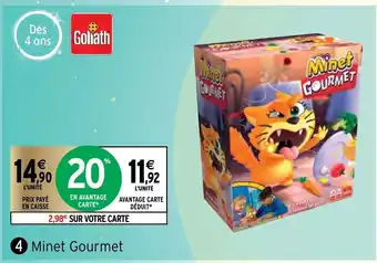 Intermarché Minet Gourmet offre