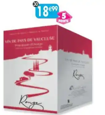 Maximo IGP Vaucluse rouge By Coline 5L offre