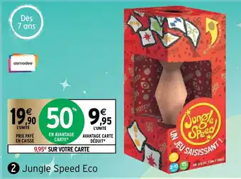 Intermarché Jungle Speed Eco offre