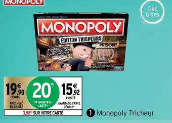 Monopoly Tricheur