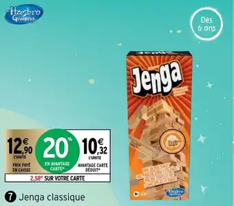 Intermarché Jenga Classique offre