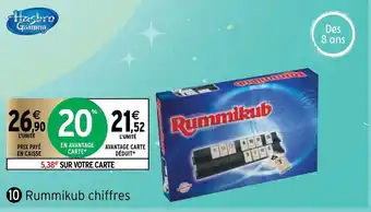 Rummikub Chiffres