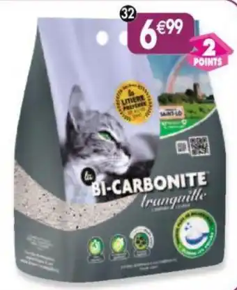 Bi-carbonite minérale. agglomérante