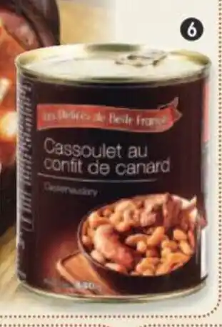 Maximo Cassoulet de Castelnaudary au confit de canard offre