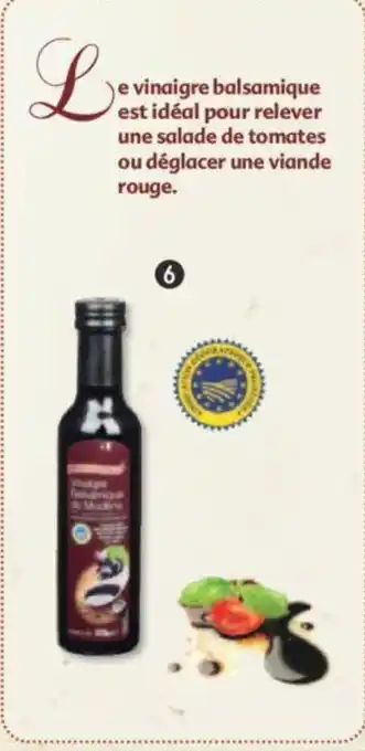 Maximo Vinaigre balsamique de Modène 6° IGP offre