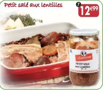 Maximo Petit salé aux lentilles offre